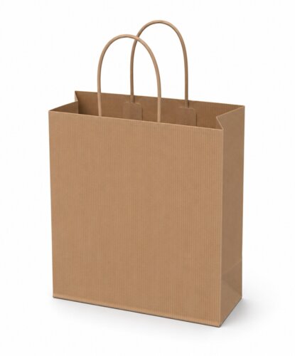 PREMIUM - Hnedý ryhovaný papier