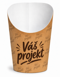 Papierové kornútky s potlačou